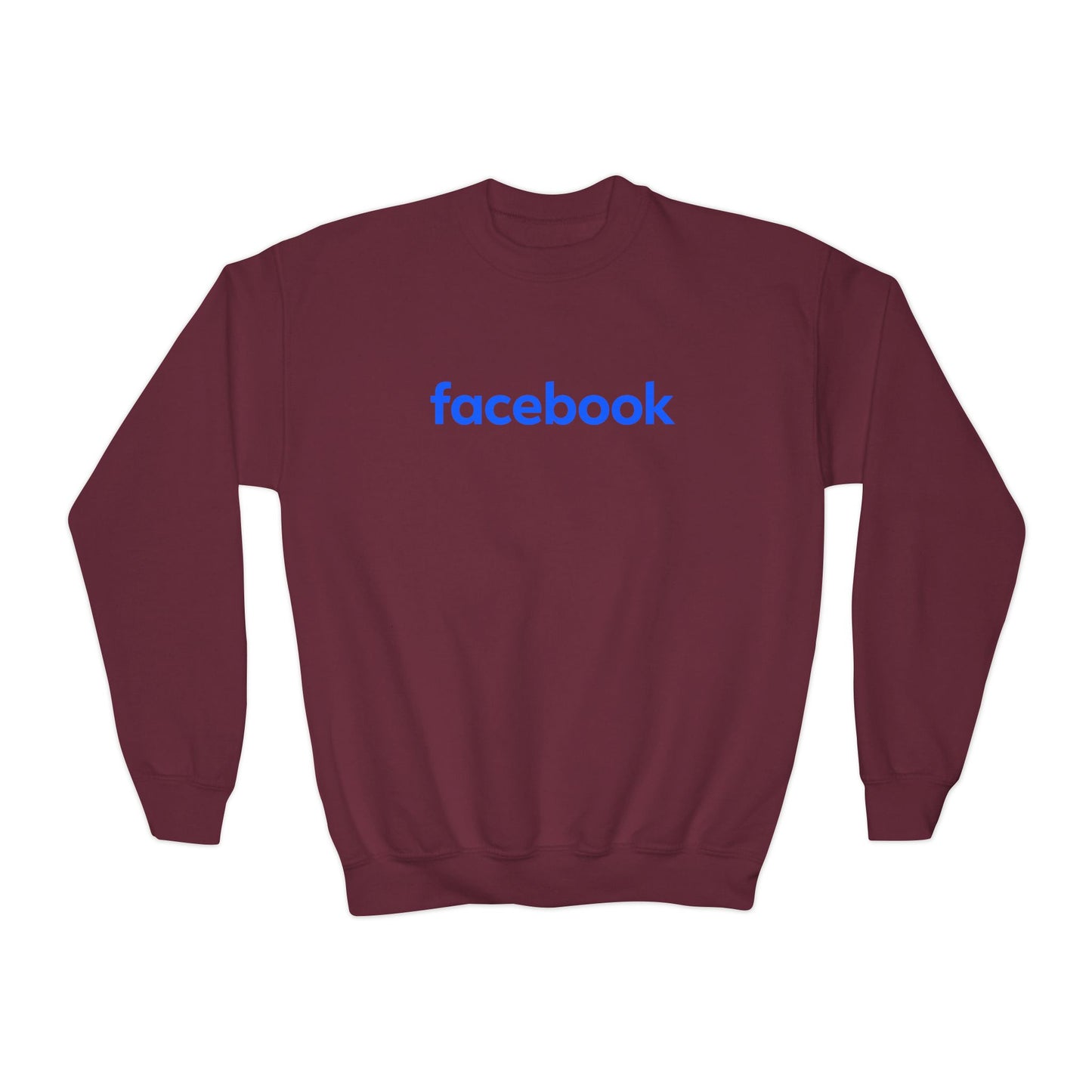 Facebook Logo Youth Sweatshirt