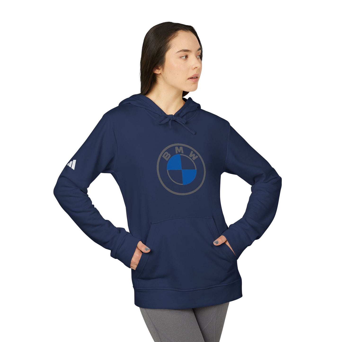 BMW Logo Adidas Adult Hoodie