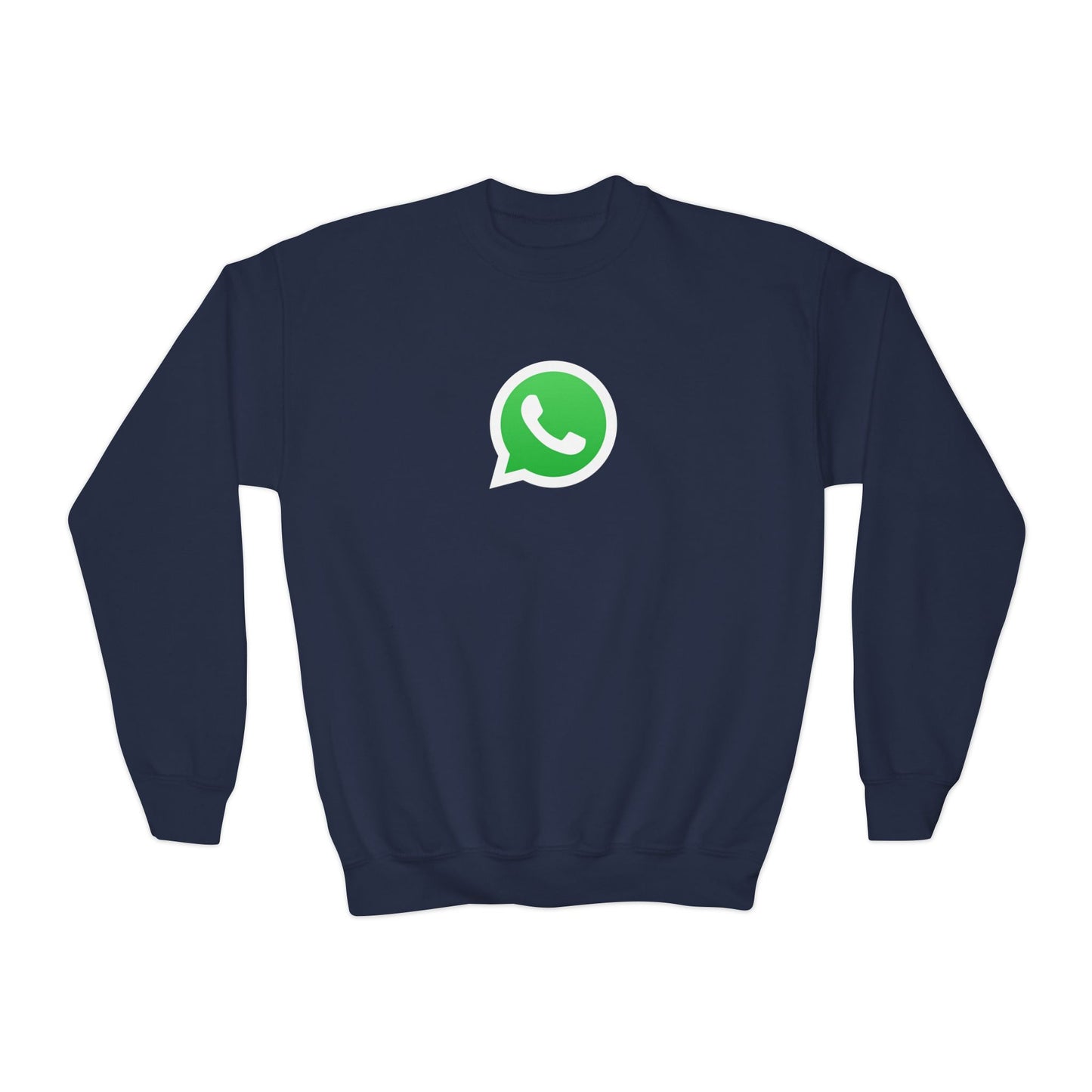 WhatsApp Logo Youth Sweatshirt