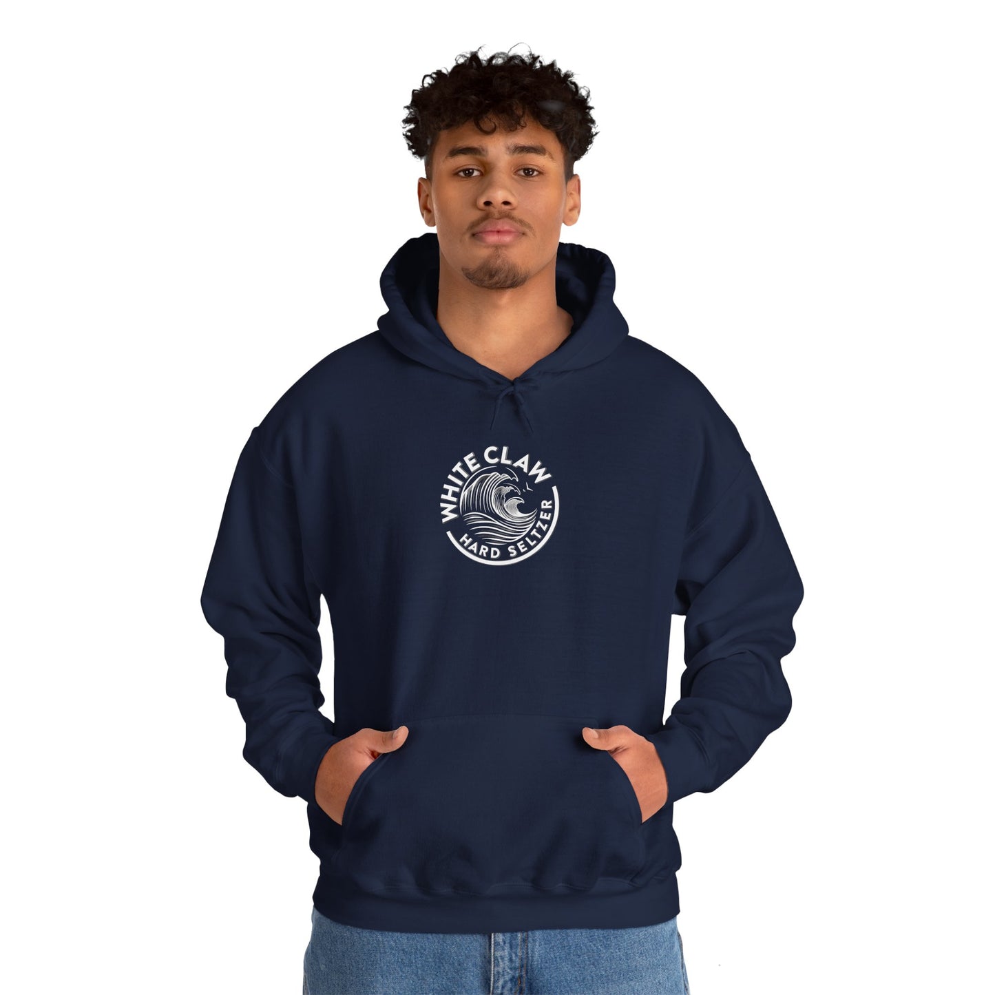White Claw Logo Adult Hoodie
