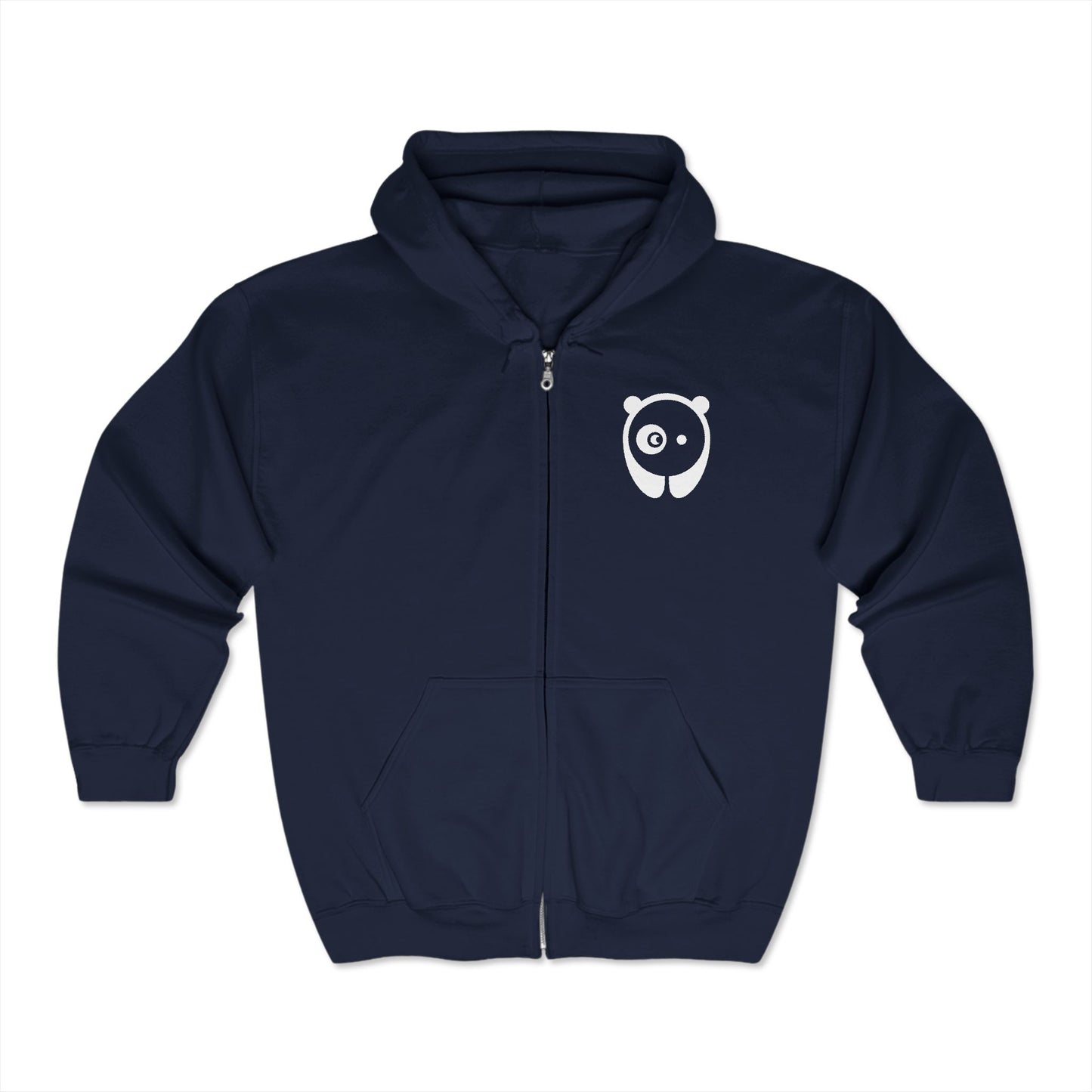 Bored Panda Logo Adult Zip-Up Hoodie