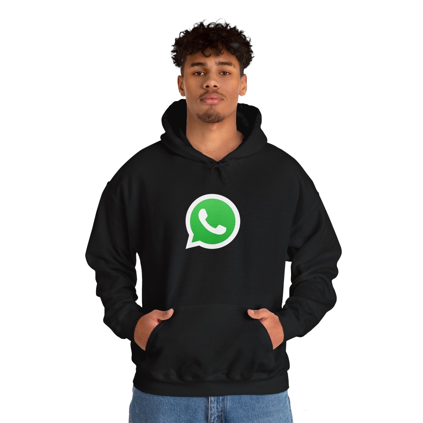 WhatsApp Logo Adult Hoodie