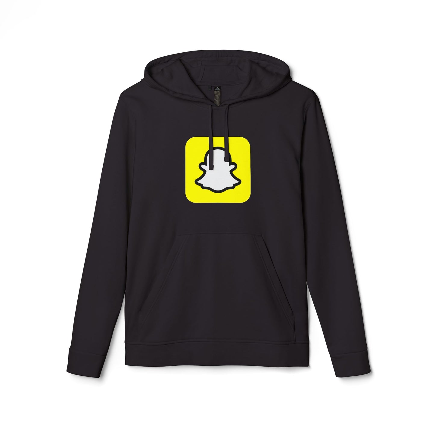 Snapchat Logo Adidas Adult Hoodie