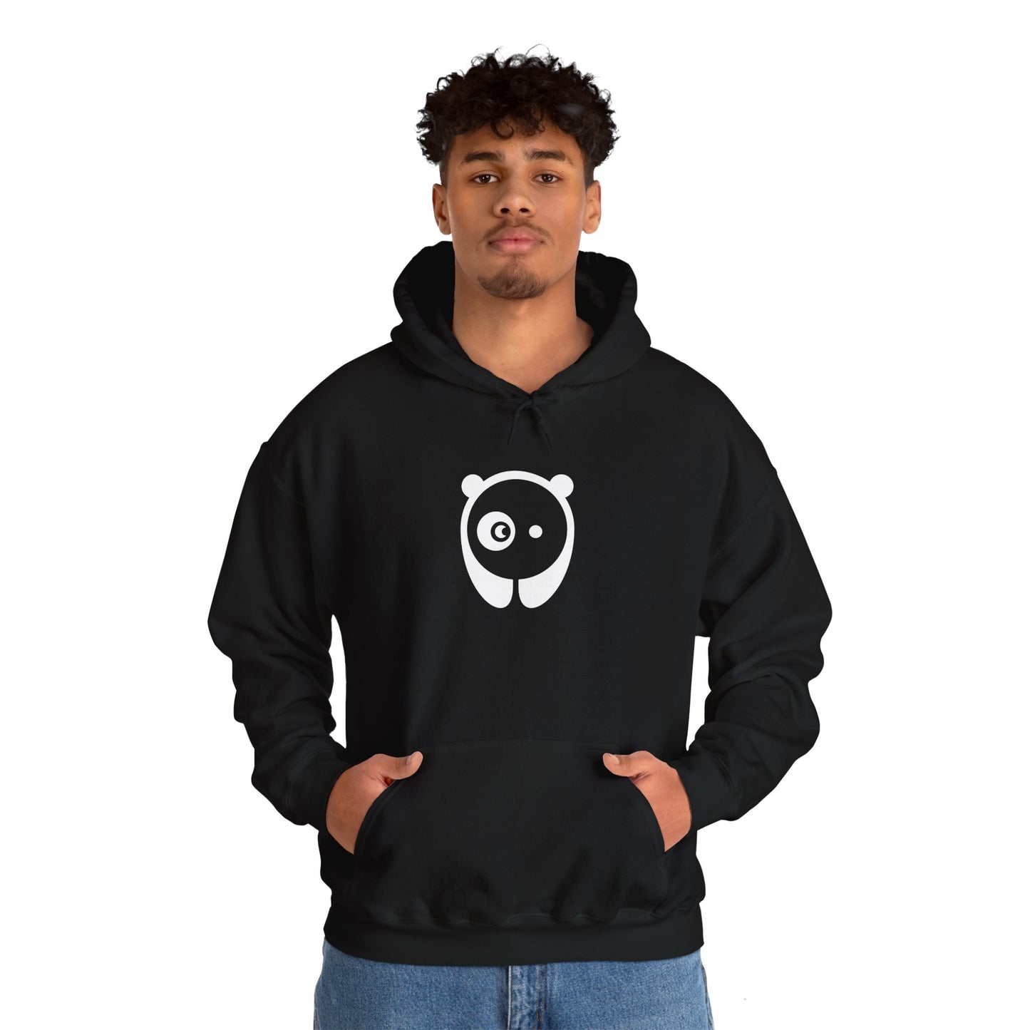 Bored Panda Logo Adult Hoodie