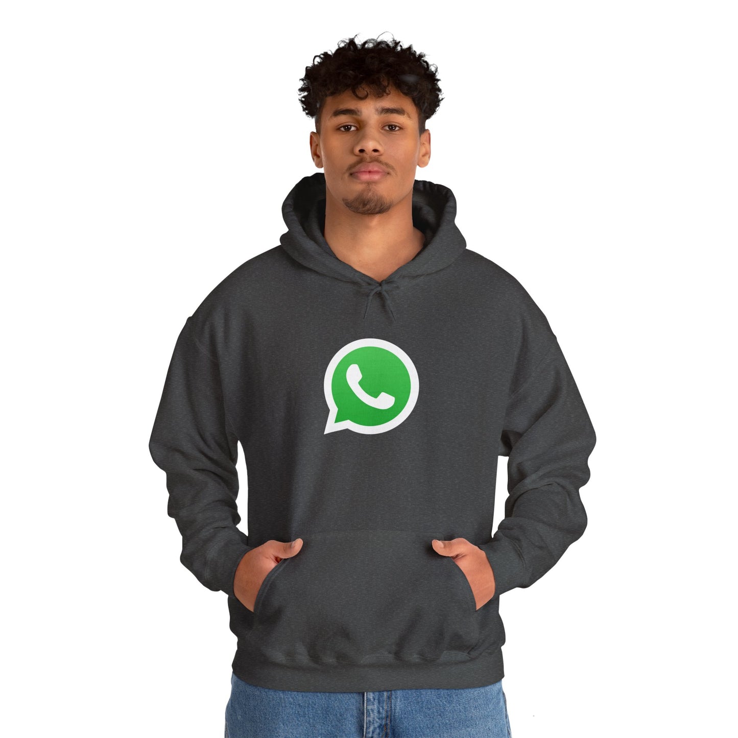 WhatsApp Logo Adult Hoodie