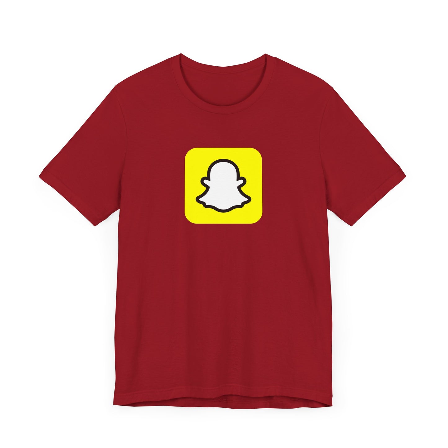 Snapchat Logo Adult T-Shirt