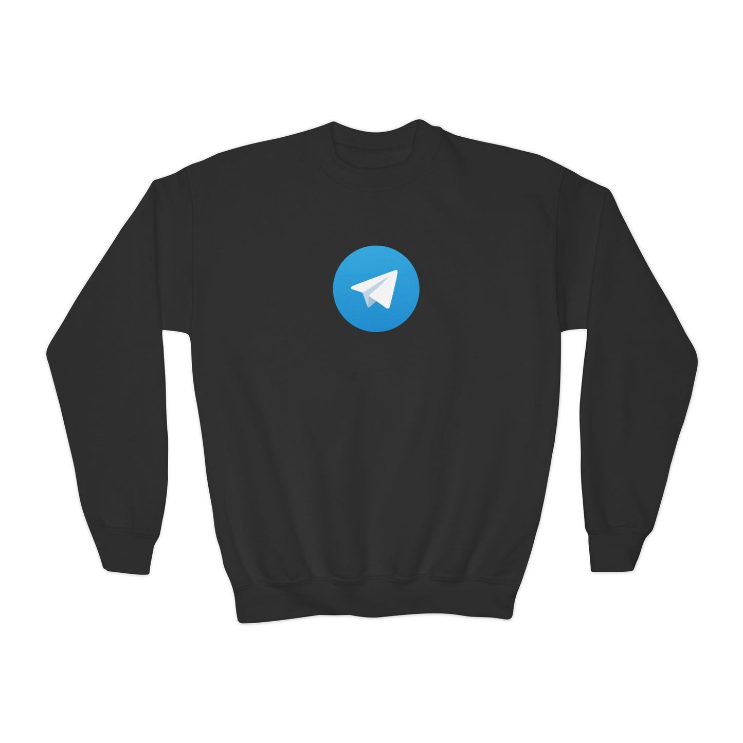 Telegram Logo Youth Sweatshirt