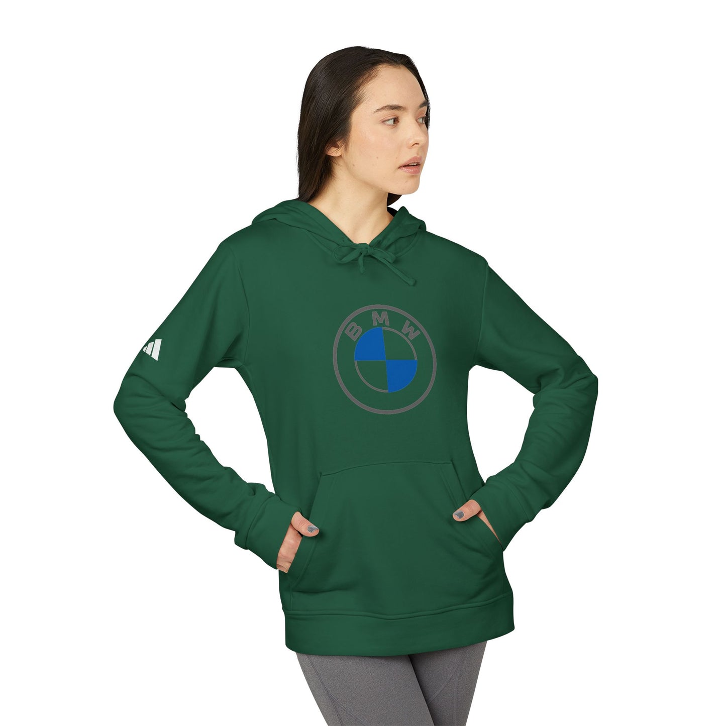 BMW Logo Adidas Adult Hoodie