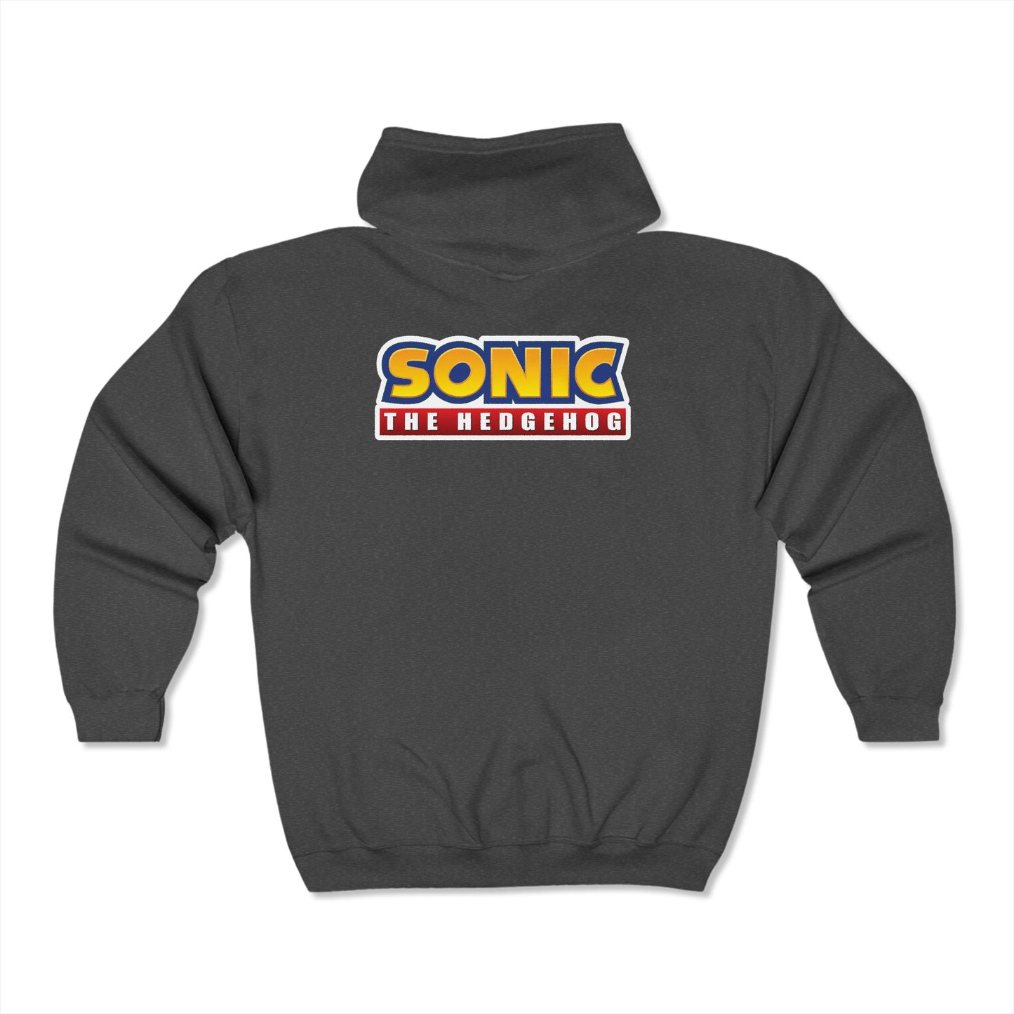 SONIC-The Hedgehog Adult Zip-Up Hoodie