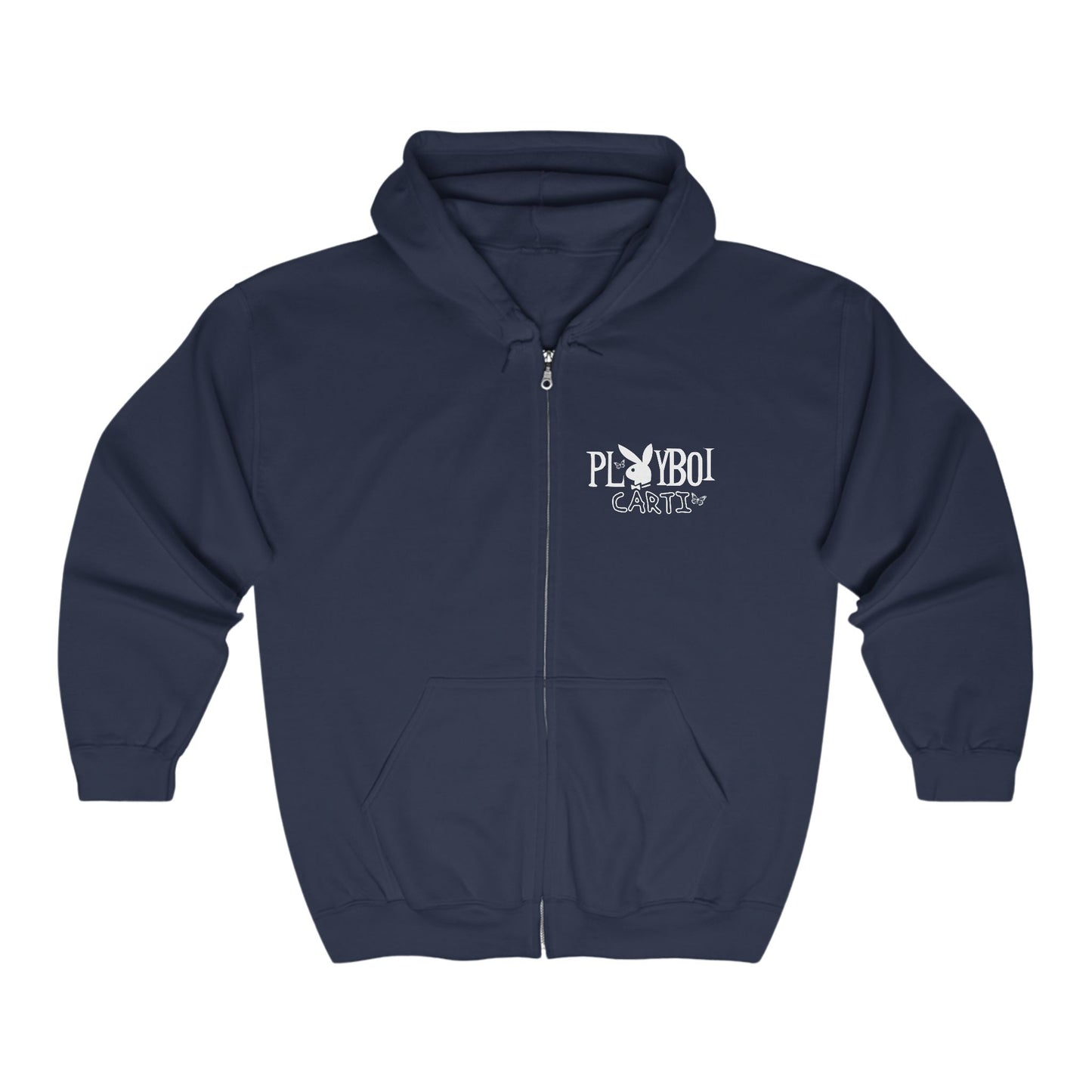 PLAY BOI CARTI Zip-Up Hoodie