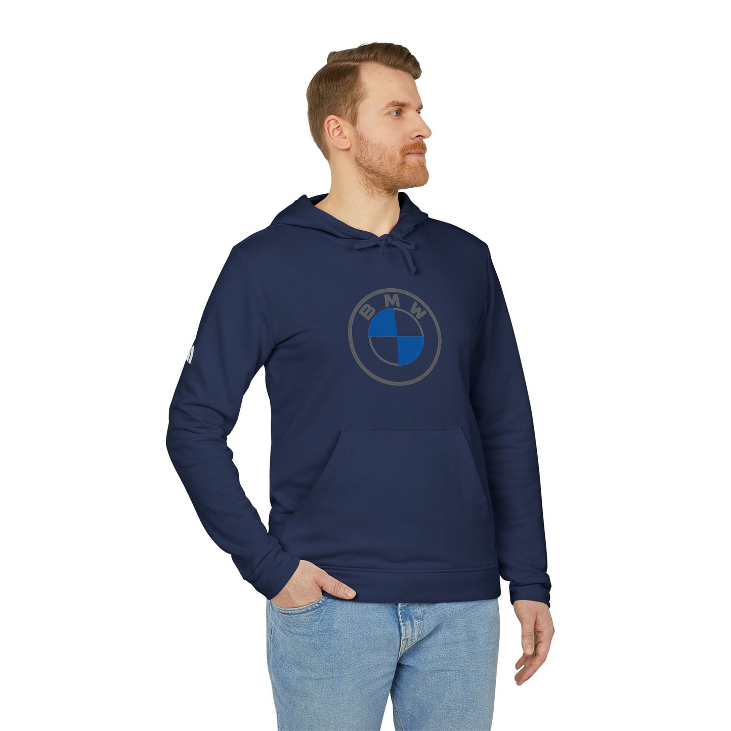 BMW Logo Adidas Adult Hoodie