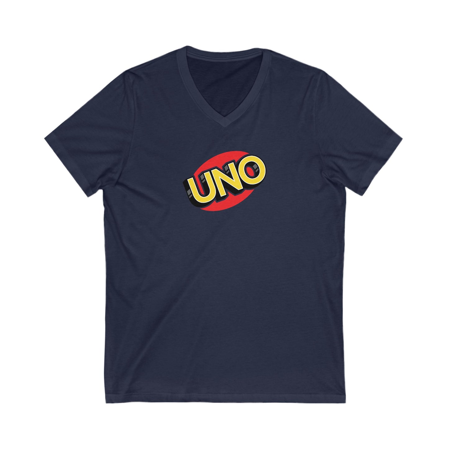 UNO Adult V-Neck T-Shirt