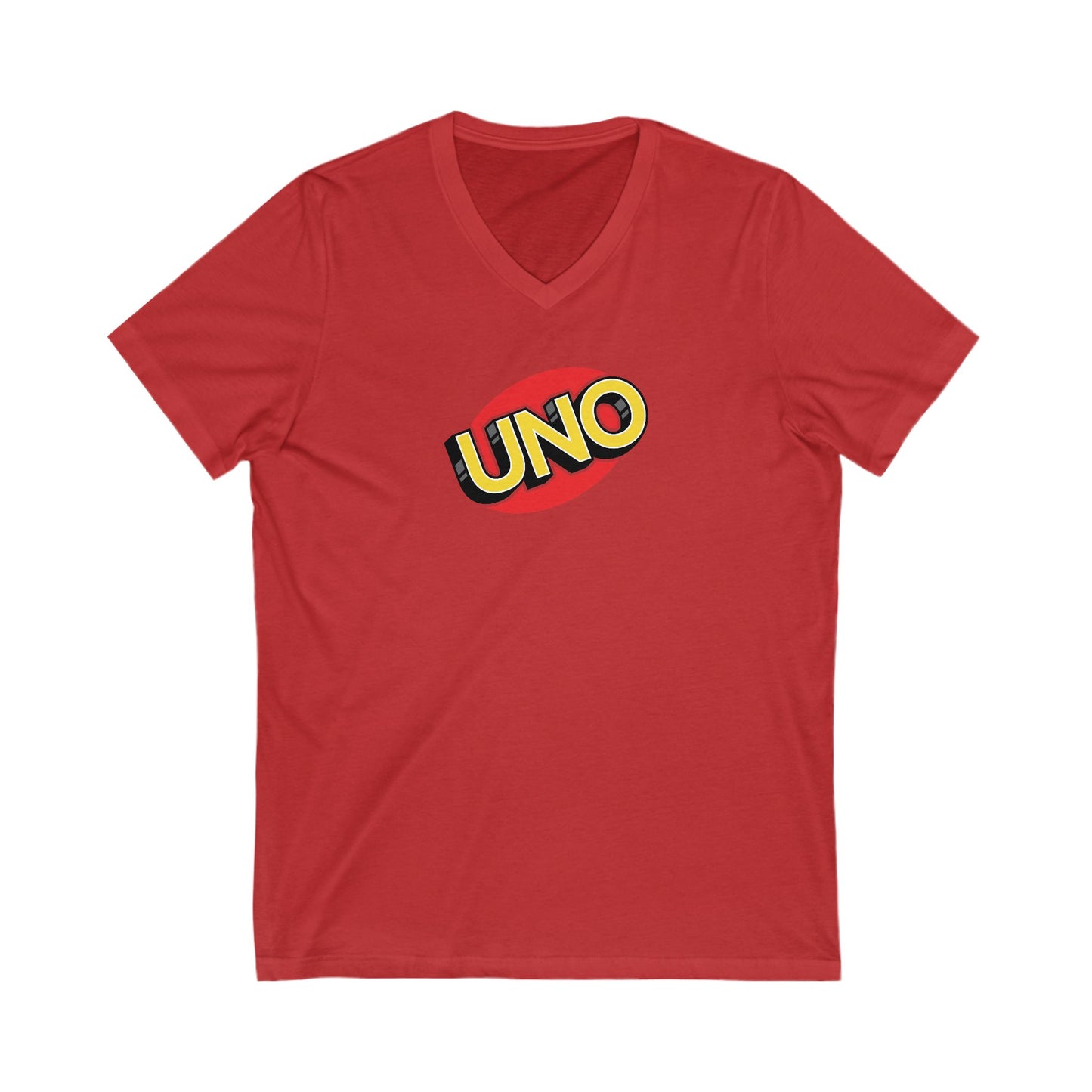 UNO Adult V-Neck T-Shirt