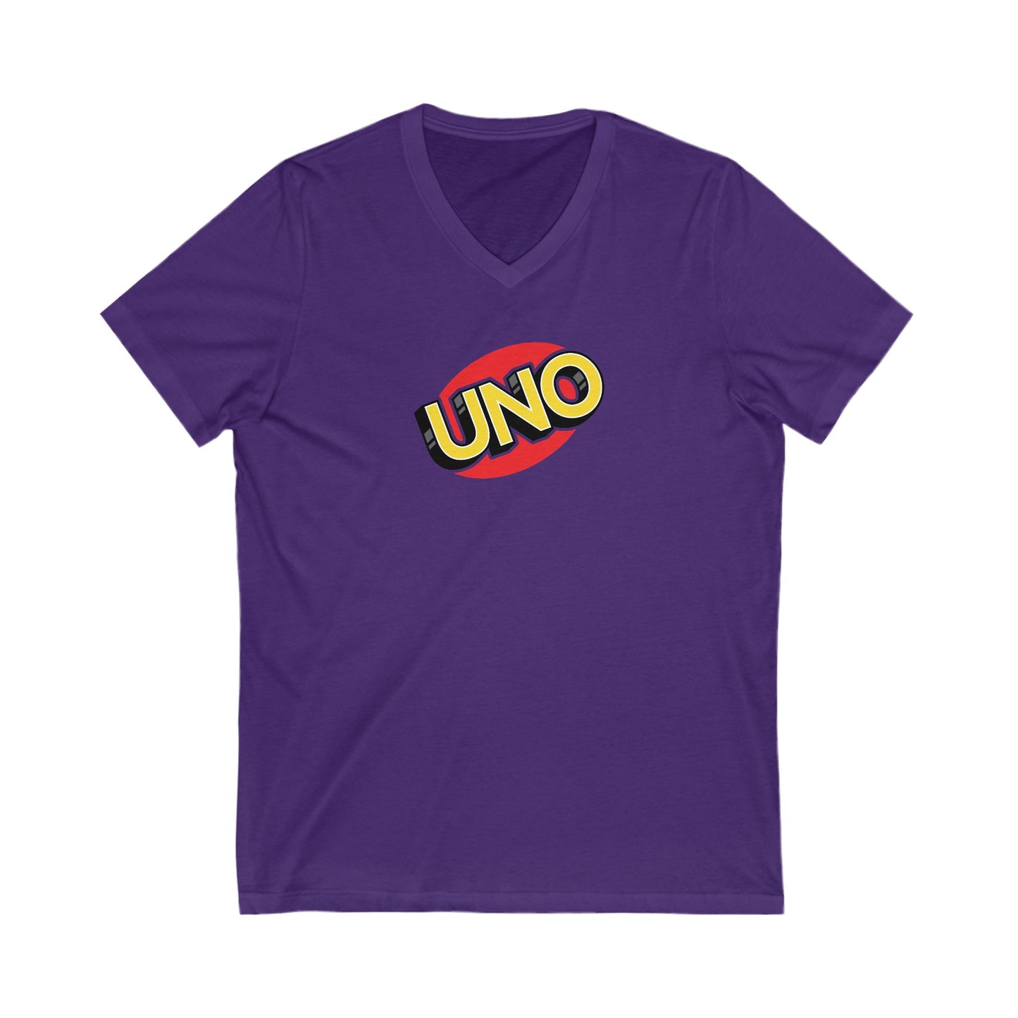 UNO Adult V-Neck T-Shirt