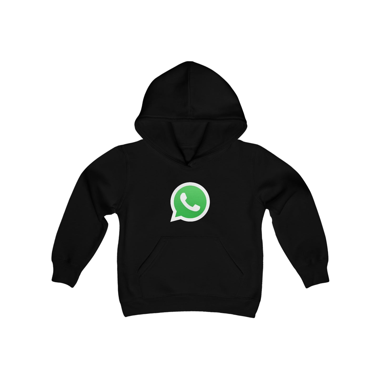 WhatsApp Logo Youth Hoodie