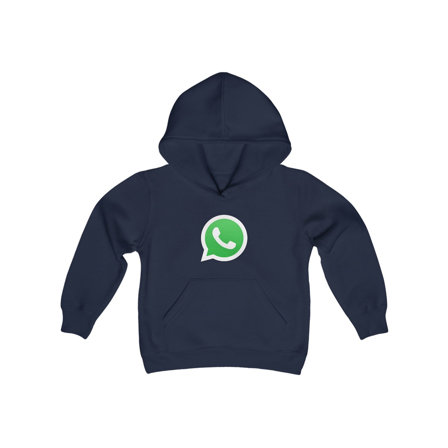 WhatsApp Logo Youth Hoodie