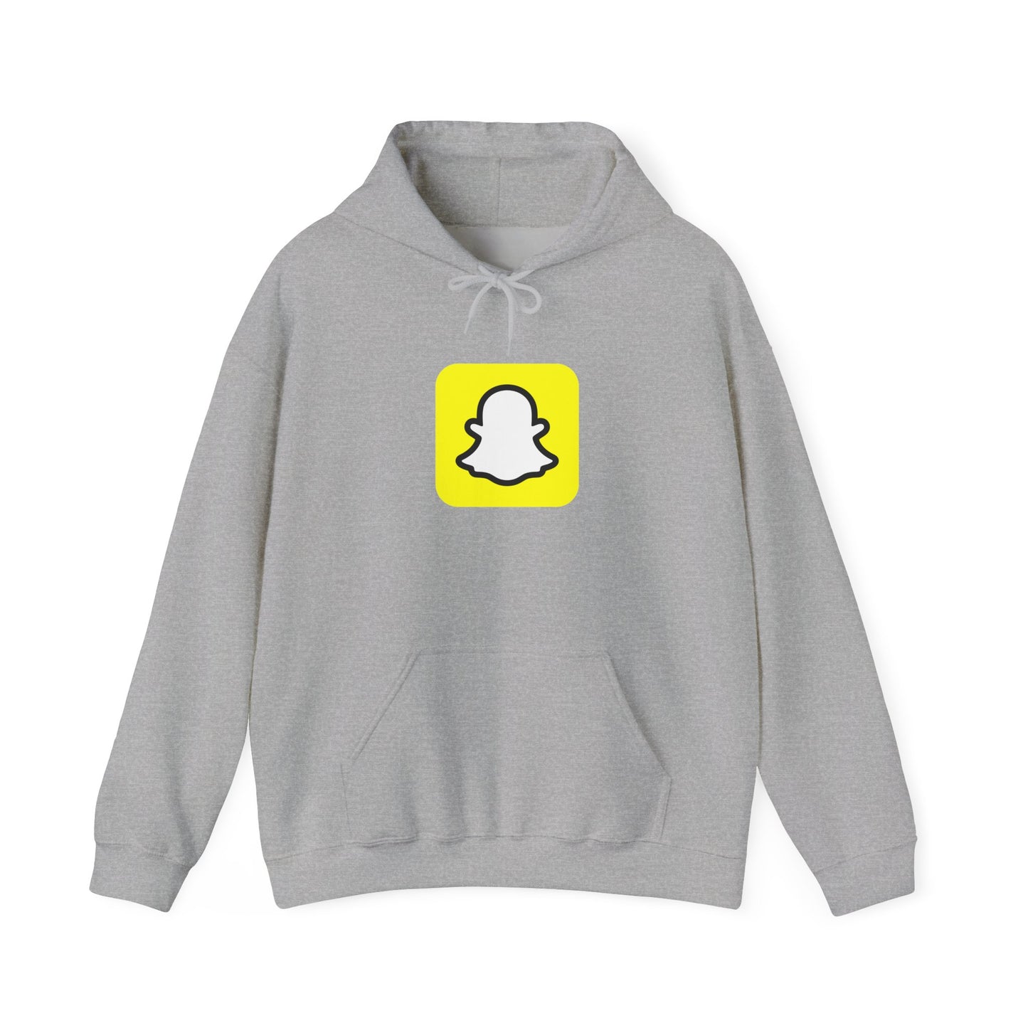 Snapchat Logo Adult Hoodie