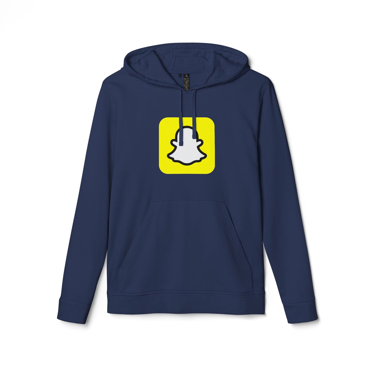 Snapchat Logo Adidas Adult Hoodie