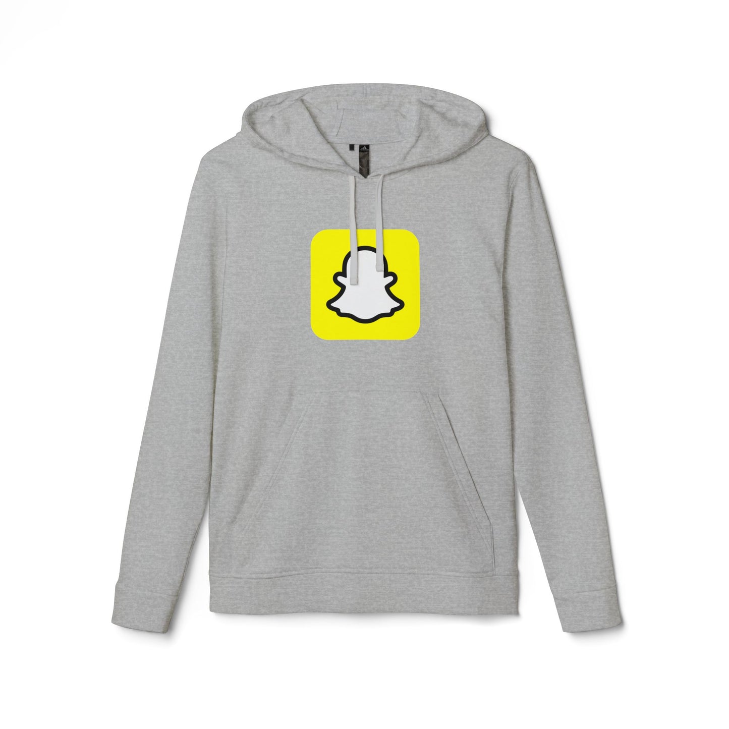 Snapchat Logo Adidas Adult Hoodie