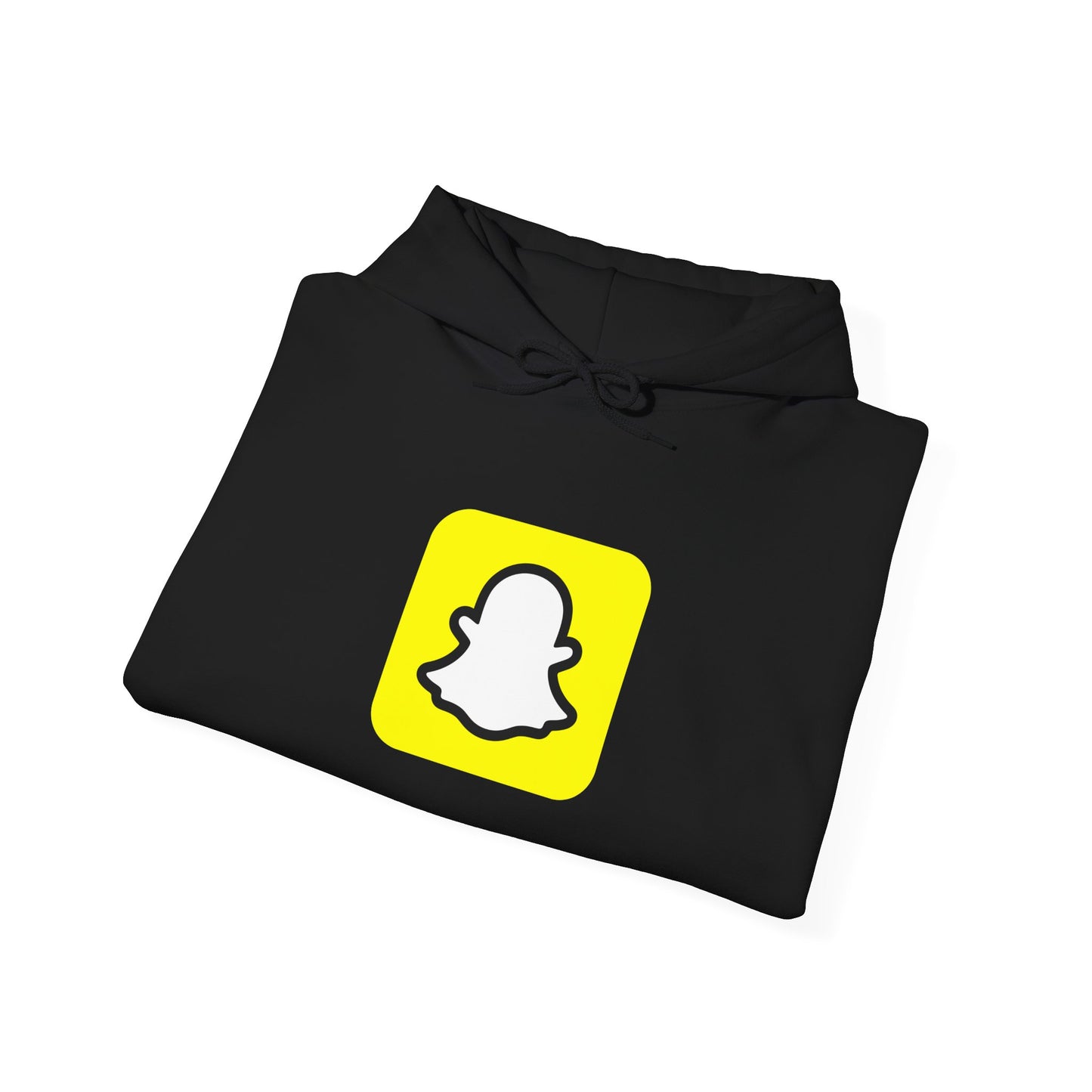 Snapchat Logo Adult Hoodie