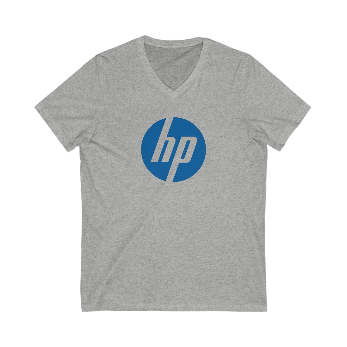 HP Logo Adult V-Neck T-Shirt