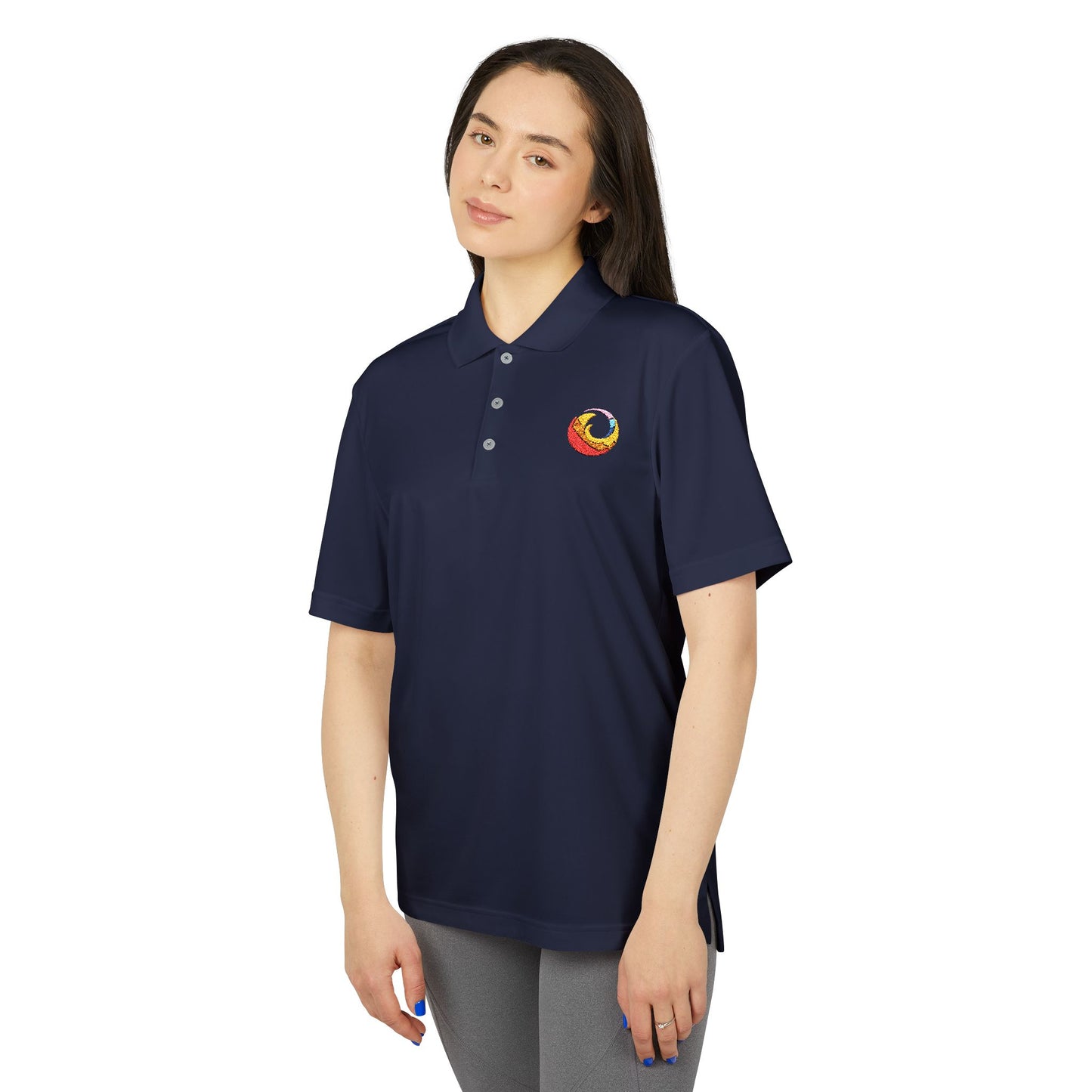 Firefox Logo Adidas Performance Polo