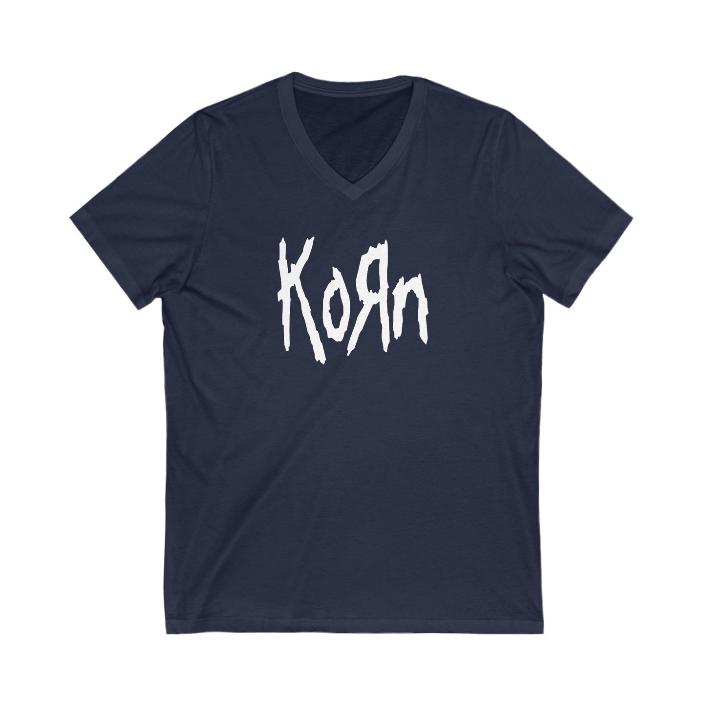 KORN Adult V-Neck T-Shirt