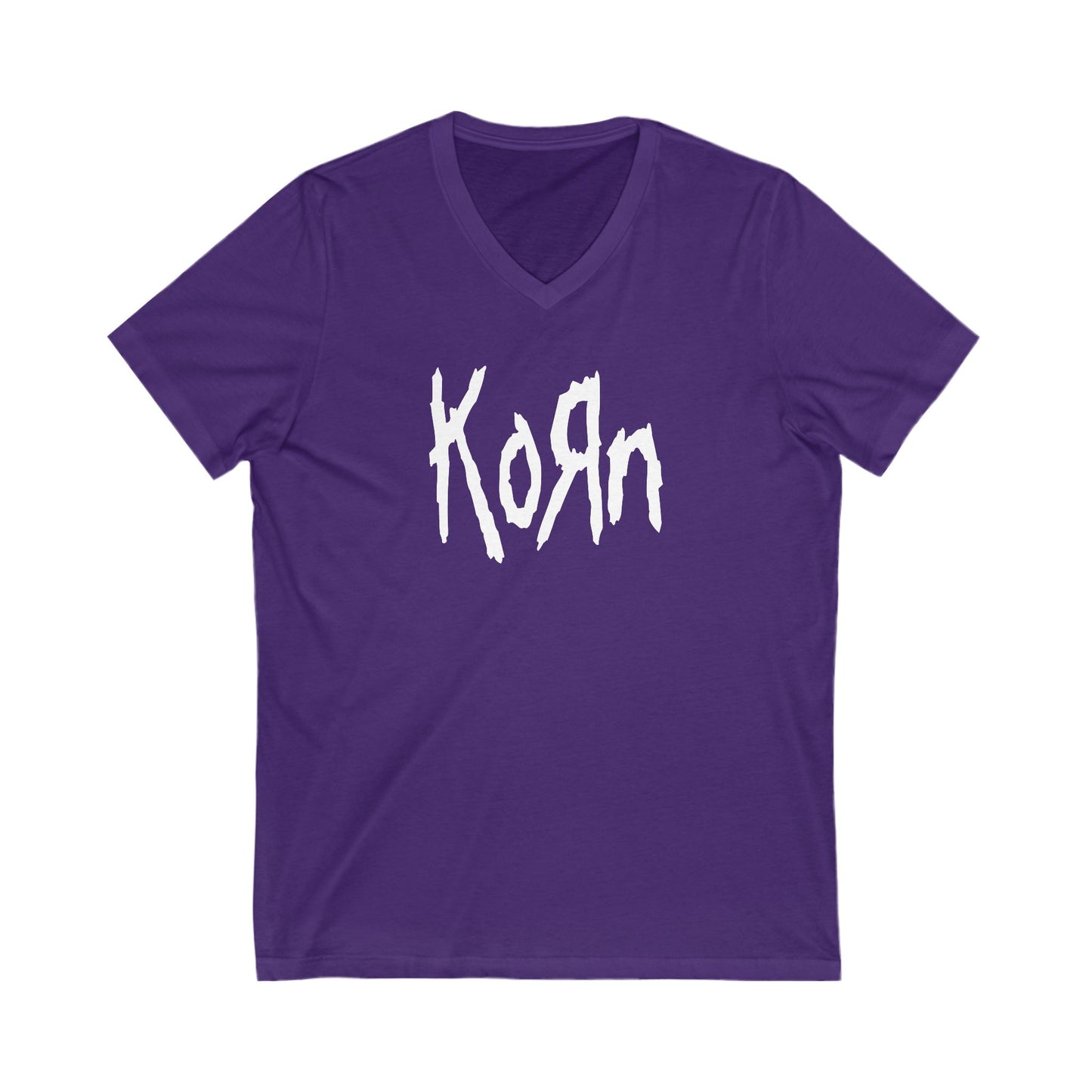 KORN Adult V-Neck T-Shirt