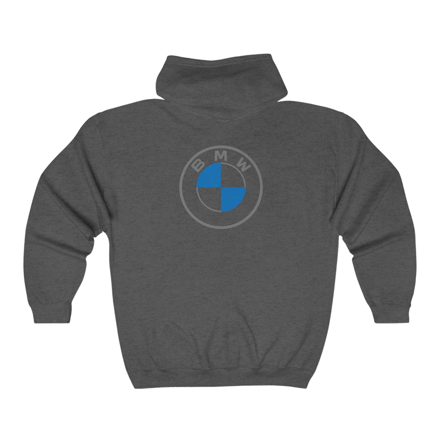 BMW Logo Adult Zip-Up Hoodie
