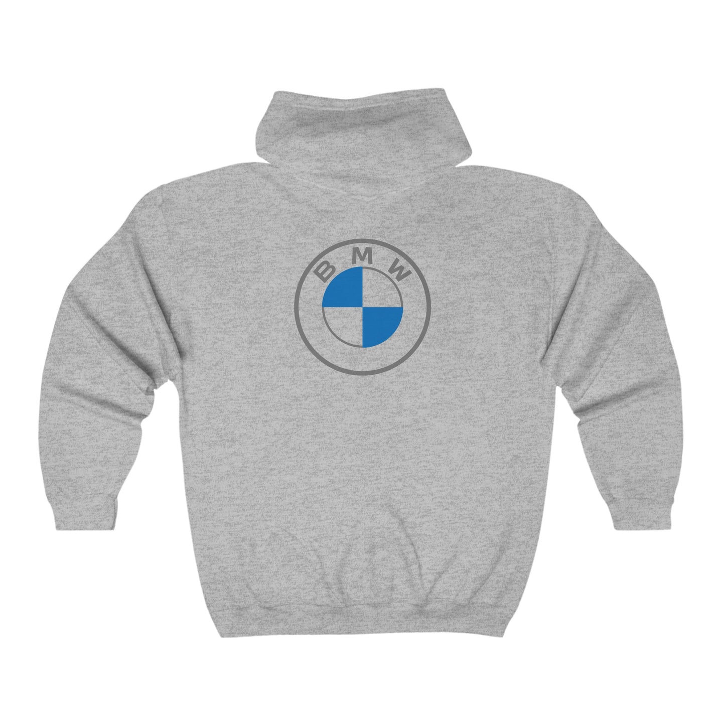 BMW Logo Adult Zip-Up Hoodie