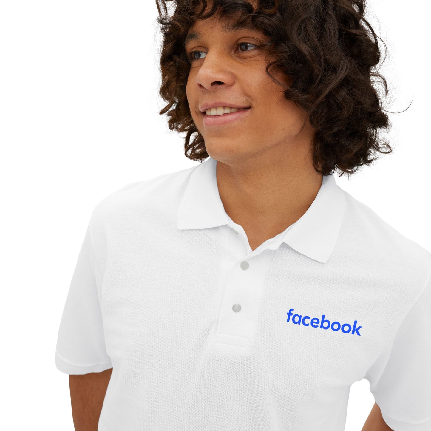 Facebook Logo Polo Shirt