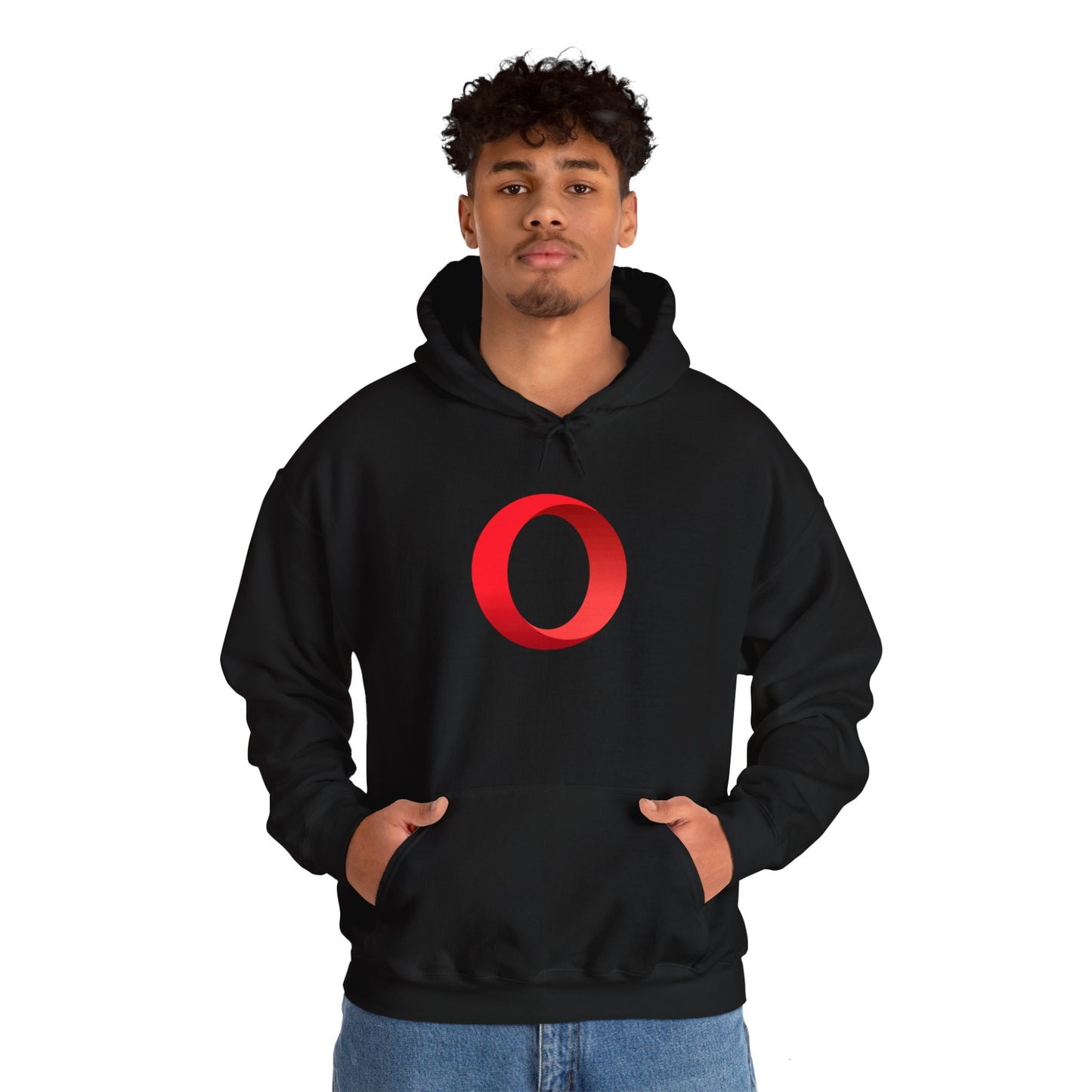 Opera Logo Adult Hoodie