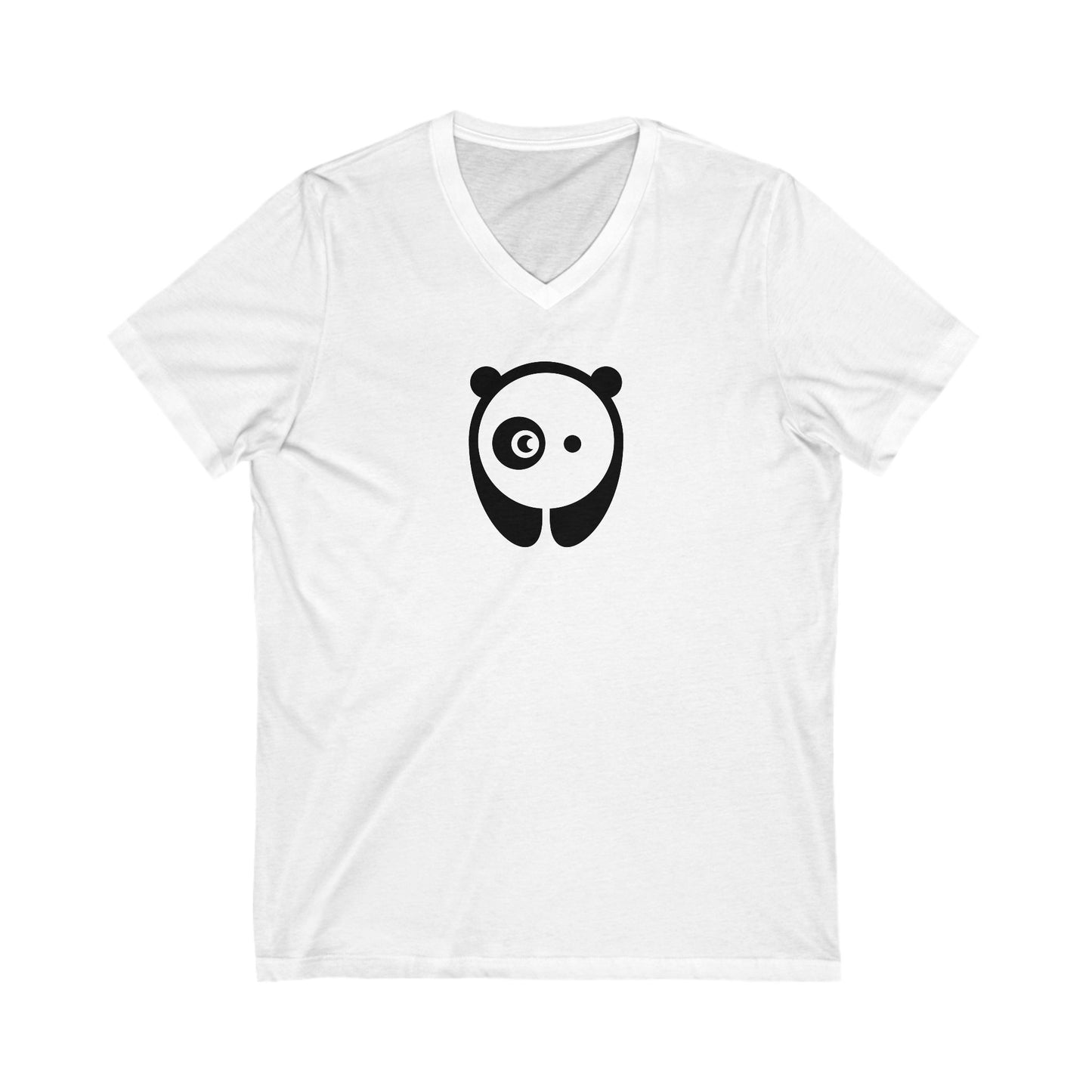 Bored Panda Logo Adult V-Neck T-Shirt