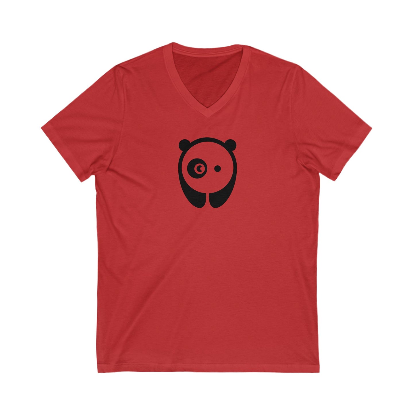 Bored Panda Logo Adult V-Neck T-Shirt
