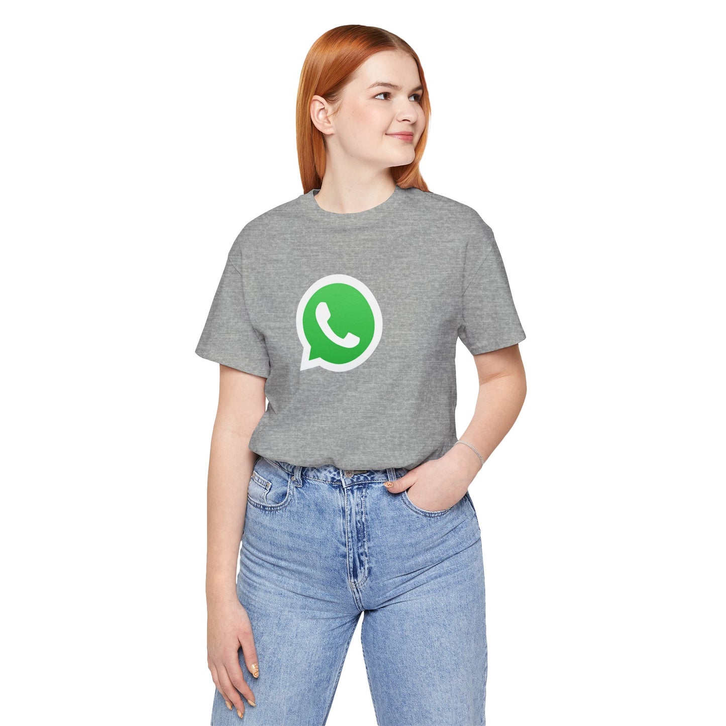 WhatsApp Logo Adult T-Shirt