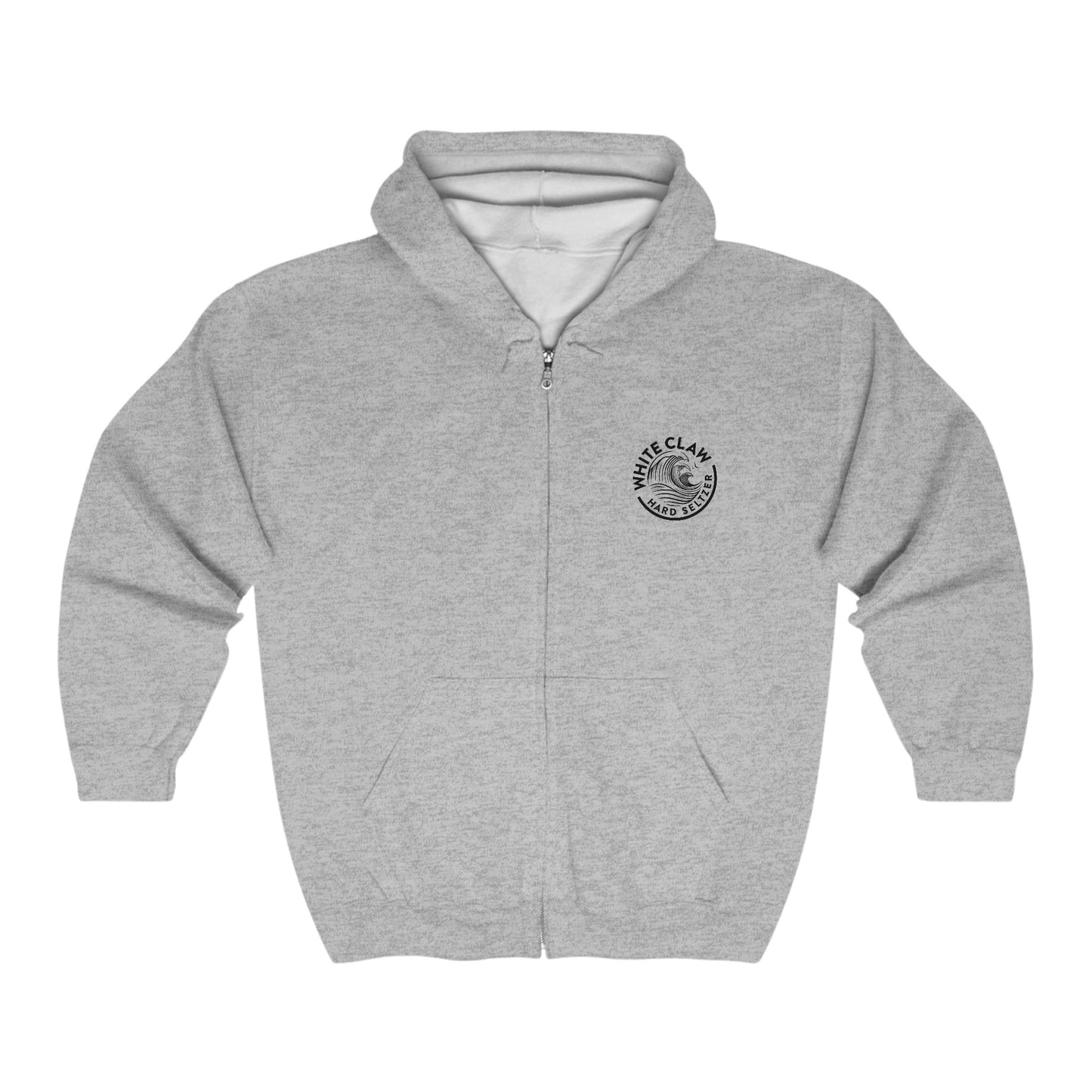 White Claw Logo Zip-Up Hoodie