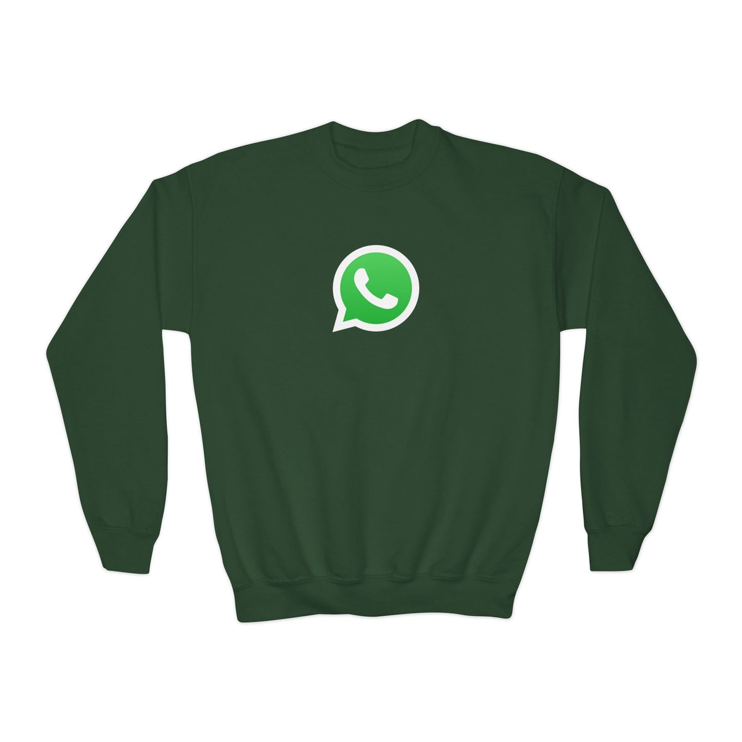 WhatsApp Logo Youth Sweatshirt