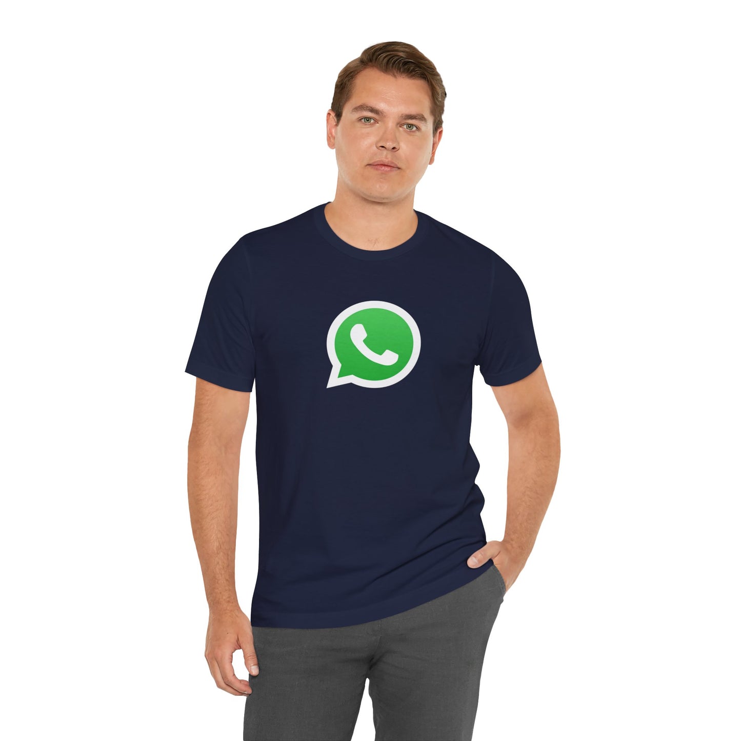 WhatsApp Logo Adult T-Shirt
