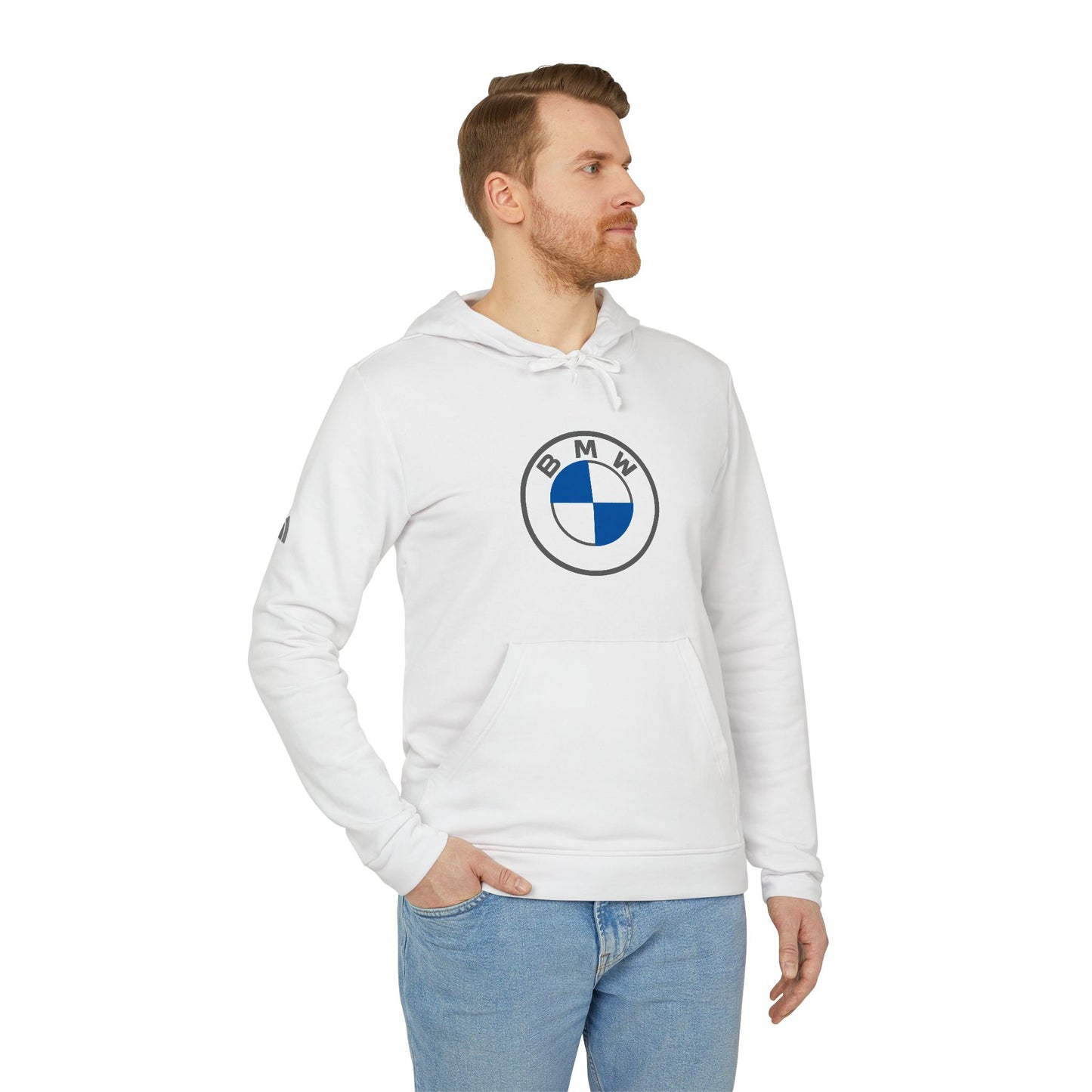 BMW Logo Adidas Adult Hoodie