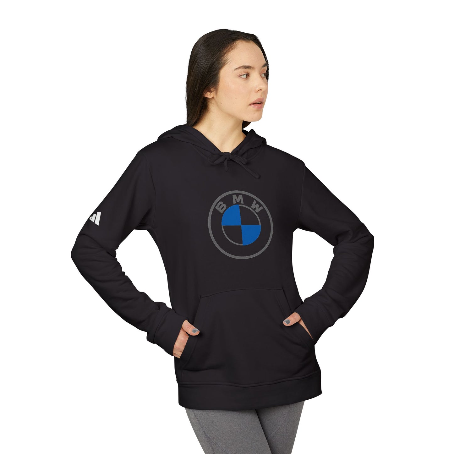 BMW Logo Adidas Adult Hoodie