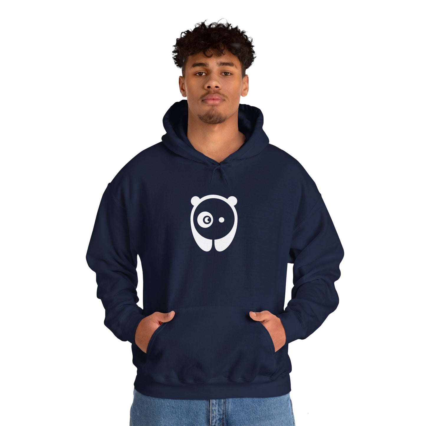 Bored Panda Logo Adult Hoodie