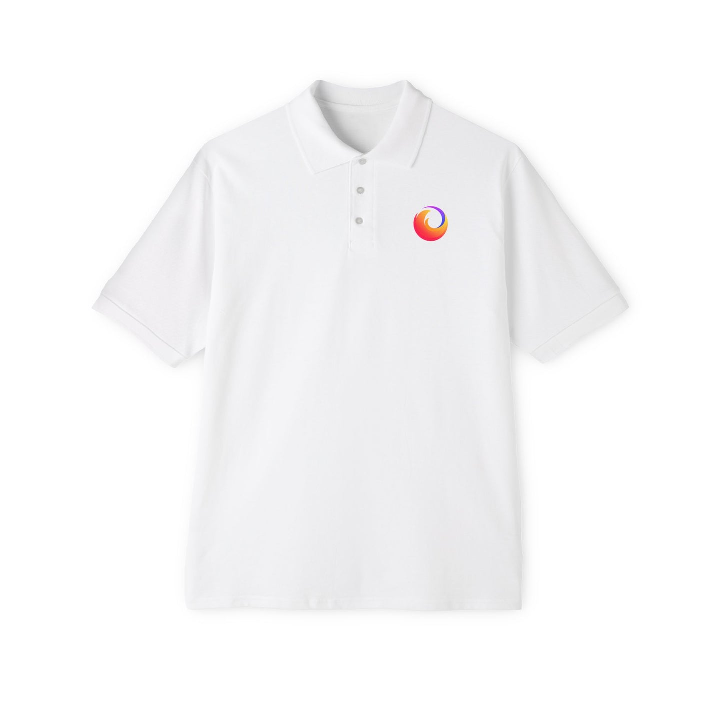 Firefox Logo Polo Shirt