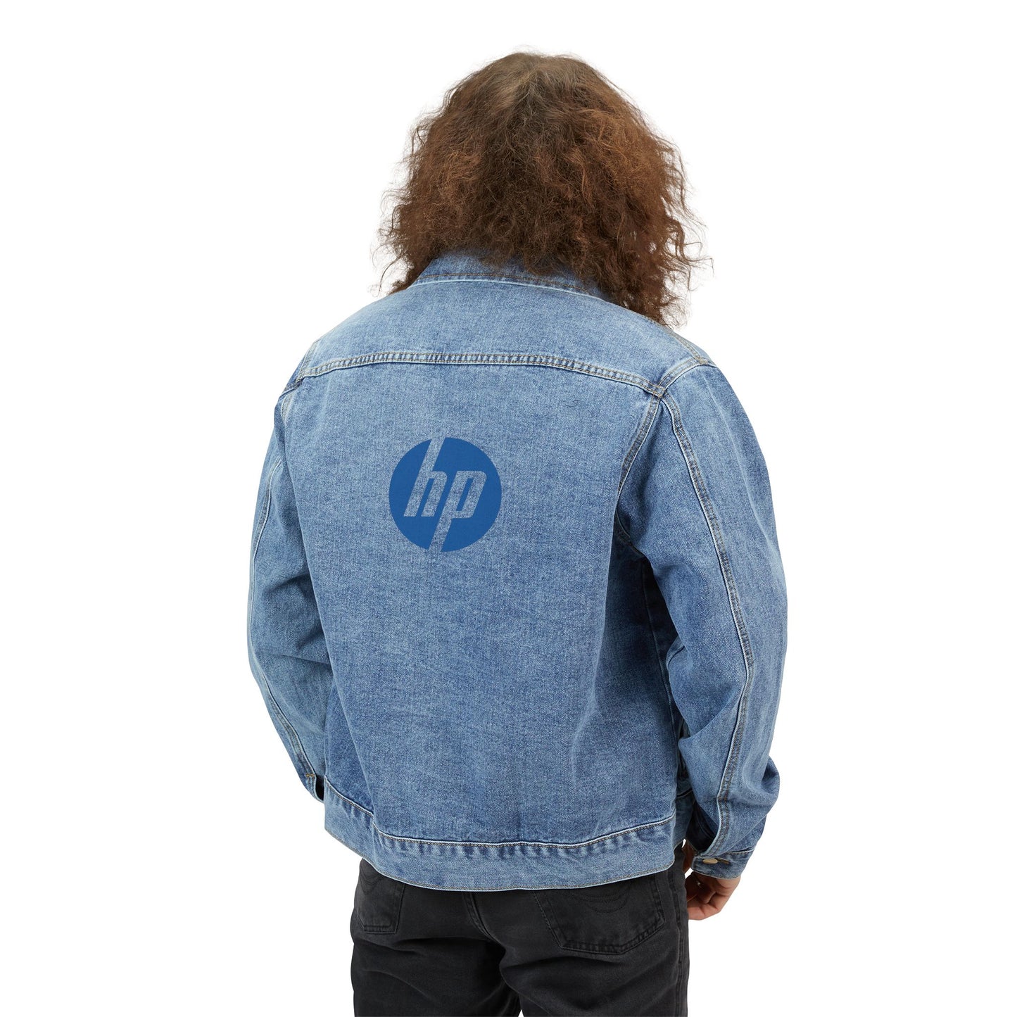 HP Logo Adult Denim Jacket