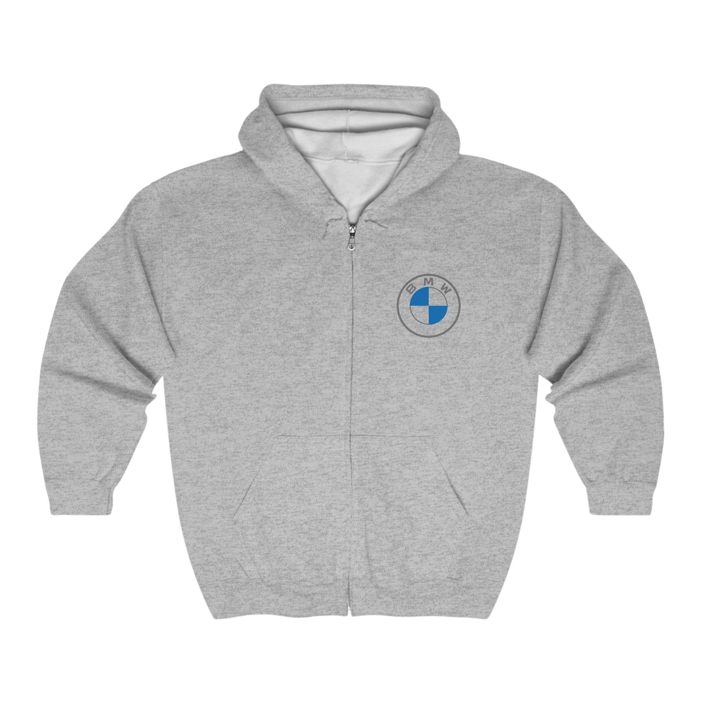 BMW Logo Adult Zip-Up Hoodie