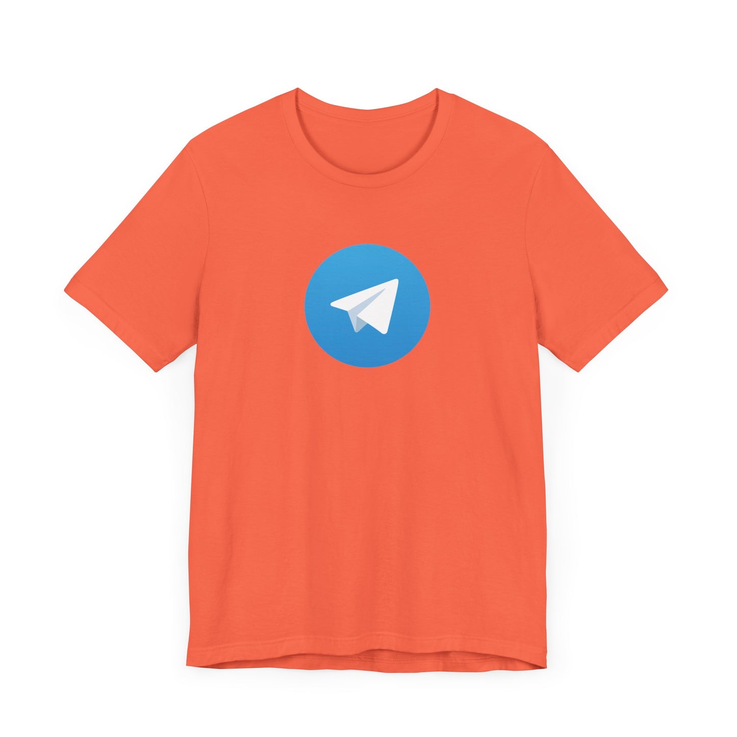 Telegram Logo Adult T-Shirt