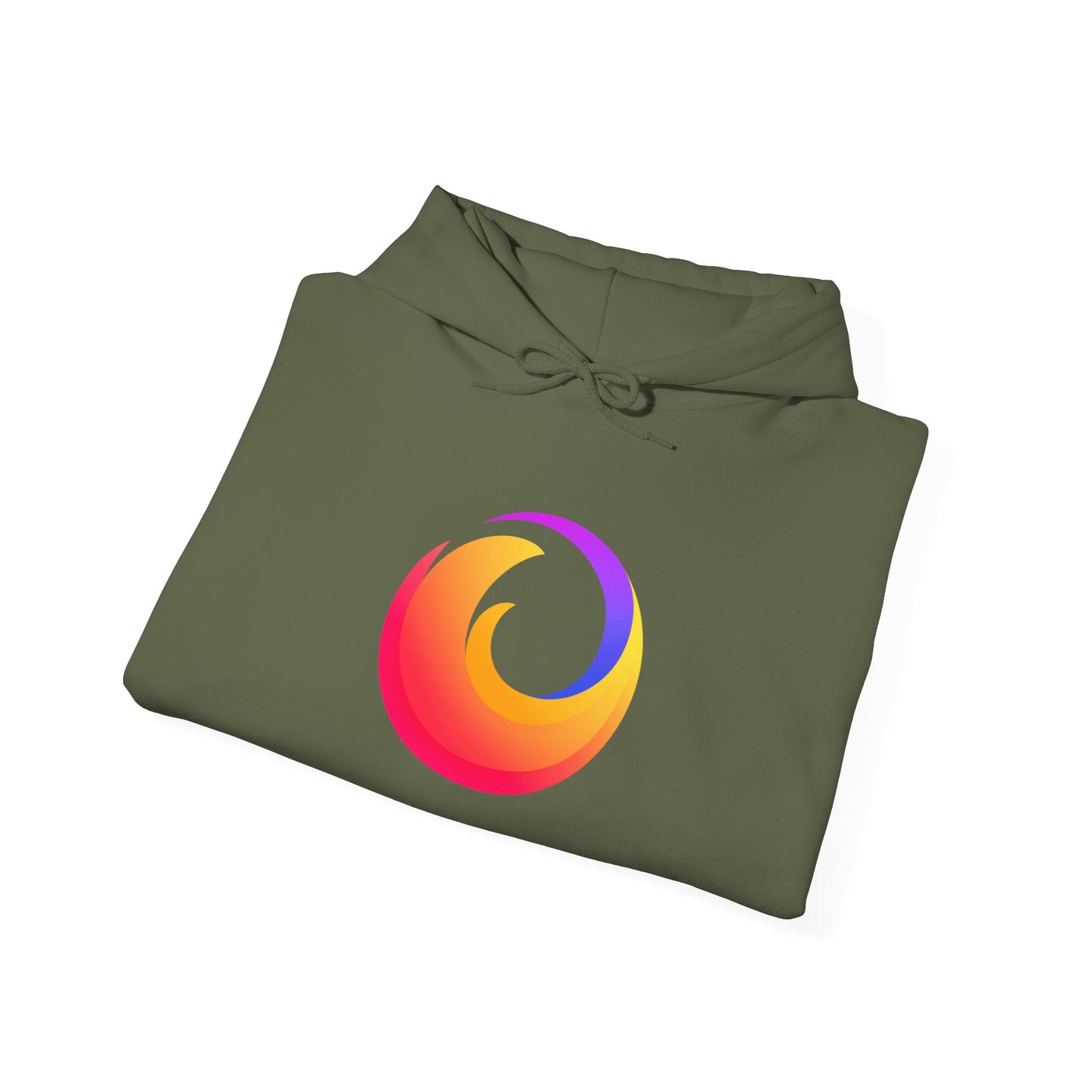 Firefox Logo Adult Hoodie