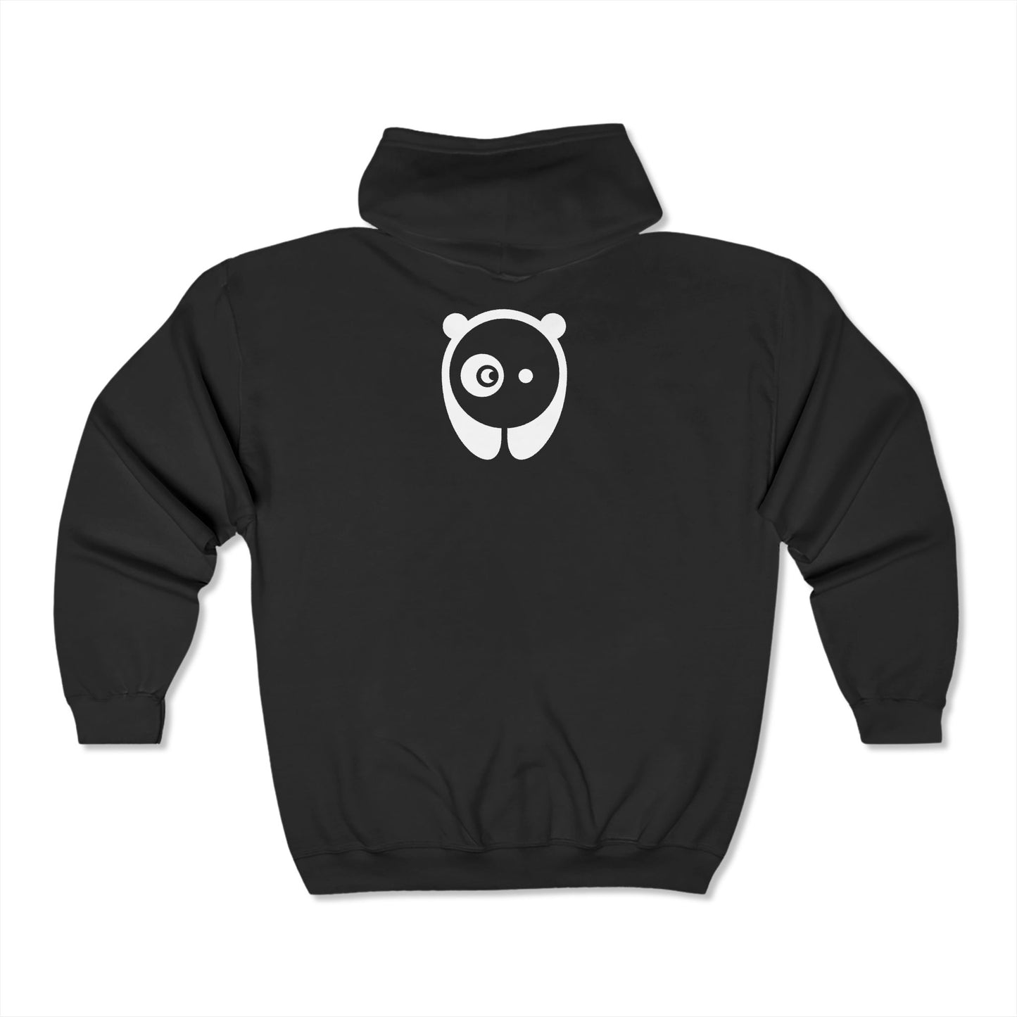 Bored Panda Logo Adult Zip-Up Hoodie