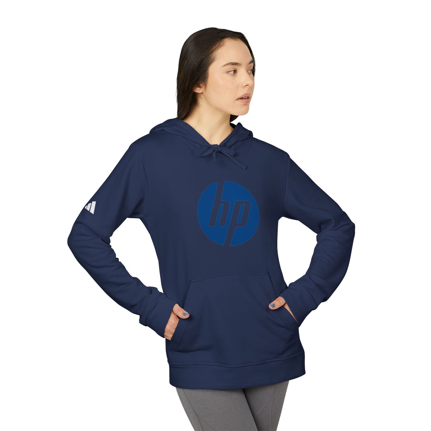 HP Logo Adidas Adult Hoodie