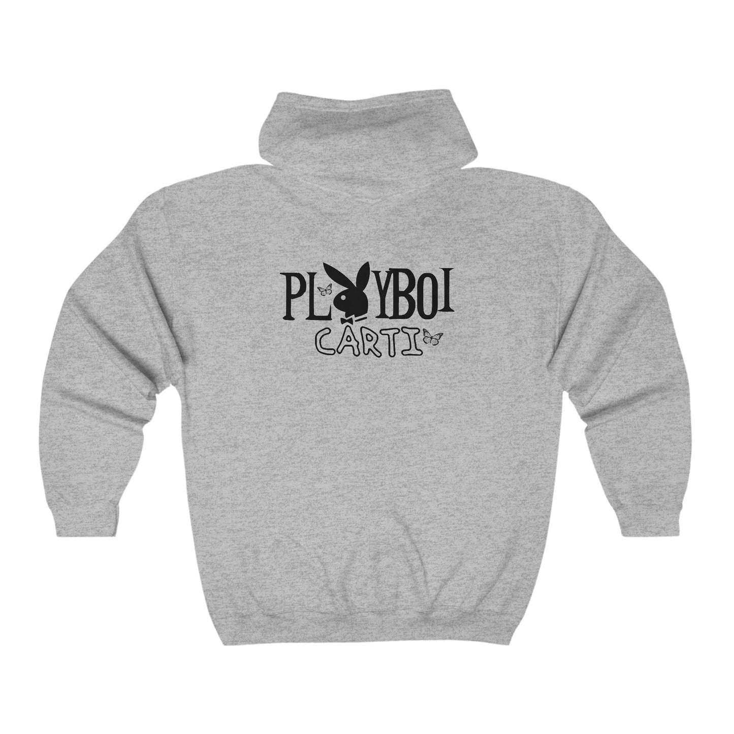 PLAY BOI CARTI Zip-Up Hoodie