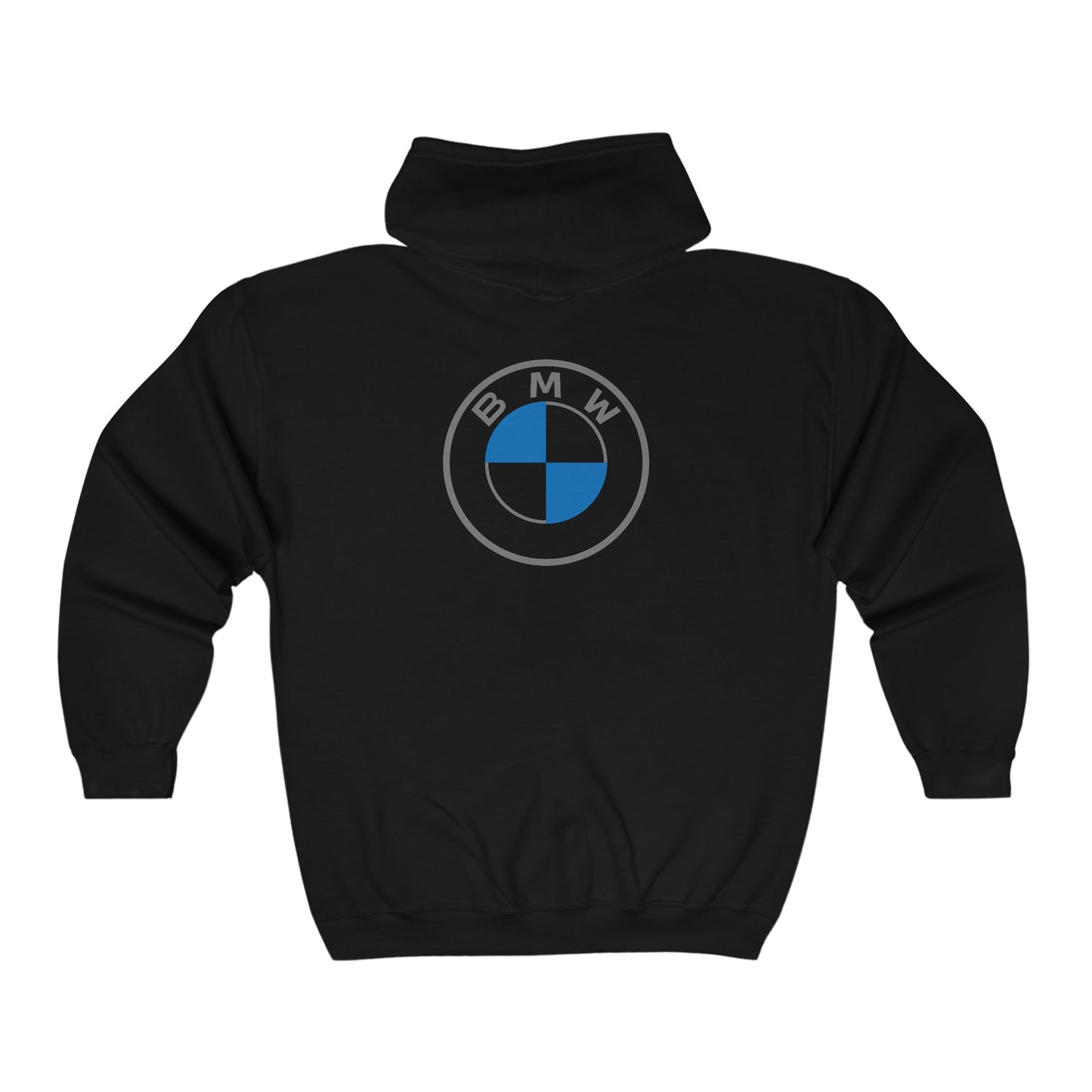 BMW Logo Adult Zip-Up Hoodie